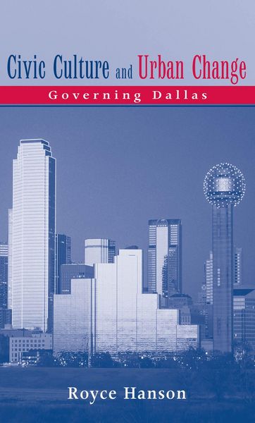 Produktbild: Civic Culture and Urban Change