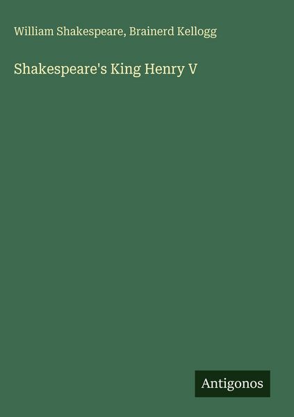 Produktbild: Shakespeare's King Henry V