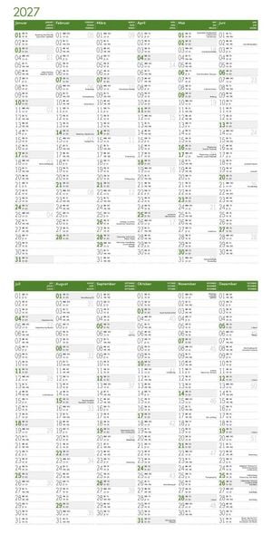 Produktbild: Igel Kalender 2027 - 30x30 - Art12