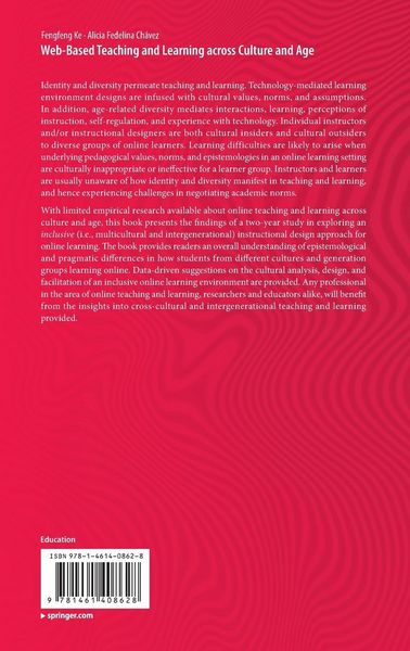 Produktbild: Web-Based Teaching and Learning across Culture and Age