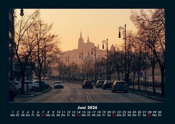 Produktbild: Prag 2026 Fotokalender DIN A4
