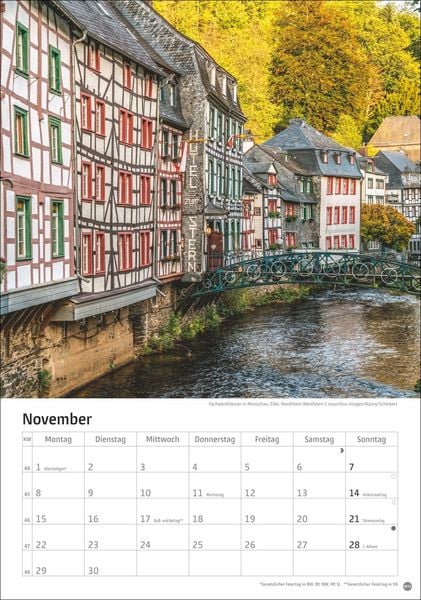 Produktbild: Deutschland Kalender 2027