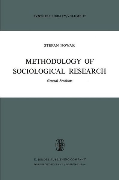 Produktbild: Methodology of Sociological Research