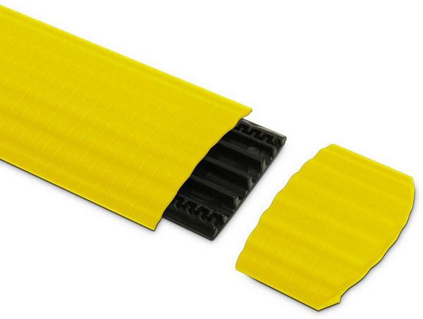 Produktbild: DEFENDER by Adam Hall Endst&uuml;ck 85168YEL Thermoplastisches Polyurethan (TPU) Gelb Anzahl Kan&auml;le: 4 90 mm Inhalt: 1 St.