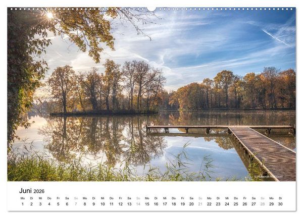 Produktbild: Die Lausitz - Region im Wandel (Wandkalender 2026 DIN A2 quer), CALVENDO Monatskalender