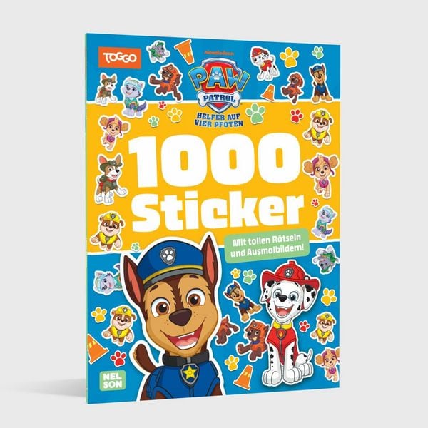Produktbild: PAW Patrol Mitmachbuch: 1000 Sticker