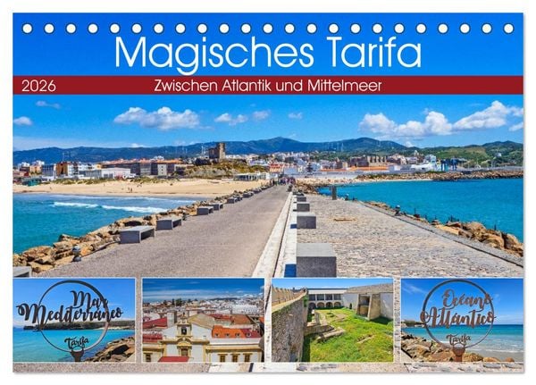 Magisches Tarifa (Tischkalender 2026 DIN A5 quer), CALVENDO Monatskalender