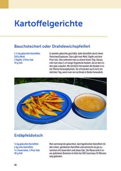 Produktbild: Kartoffelsterz und Hollerkoch