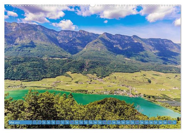 Produktbild: Rund um den Kalterer See (hochwertiger Premium Wandkalender 2027 DIN A2 quer), Kunstdruck in Hochglanz