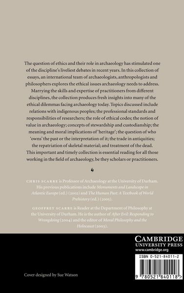 Produktbild: The Ethics of Archaeology