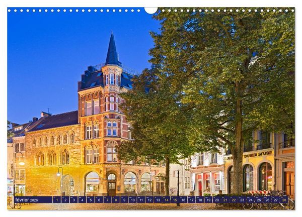 Produktbild: AIX-LA-CHAPELLE Ville imp&eacute;riale (Calendrier mural 2026 DIN A3 vertical), CALVENDO calendrier mensuel