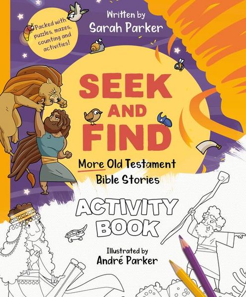 Produktbild: Seek and Find: More Old Testament Bible Stories Activity Book