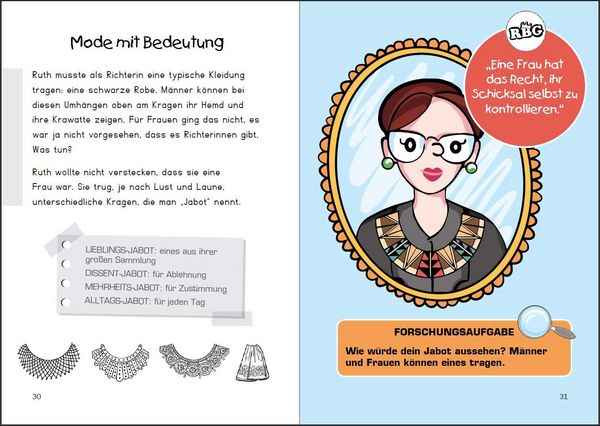 Produktbild: Ruth Bader Ginsburg - Richterin f&uuml;r Gerechtigkeit
