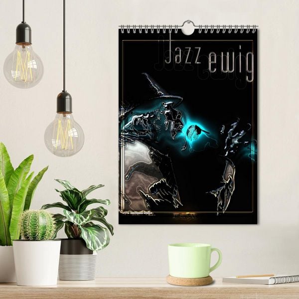 Produktbild: Jazz Ewig (Wandkalender 2026 DIN A4 hoch), CALVENDO Monatskalender