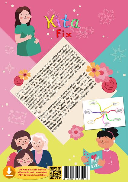 Produktbild: KitaFix-Mindmap Mother's Day (Ready-made thought maps for Preschool work in Daycare and Kindergarten)
