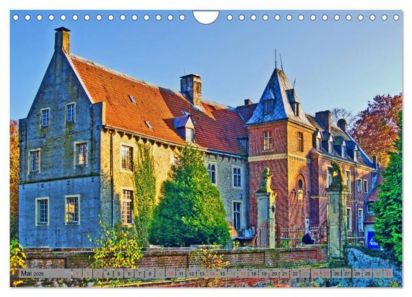 Produktbild: Kreis Coesfeld im M&uuml;nsterland - Stadt Land Flu&szlig; (Wandkalender 2026 DIN A4 quer), CALVENDO Monatskalender