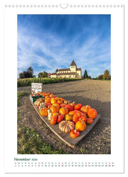 Produktbild: Insel Reichenau im Bodensee (Wandkalender 2026 DIN A3 hoch), CALVENDO Monatskalender