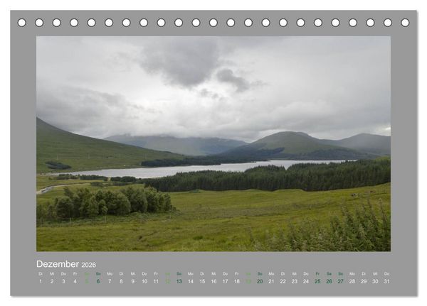 Produktbild: Argyll (Tischkalender 2026 DIN A5 quer), CALVENDO Monatskalender