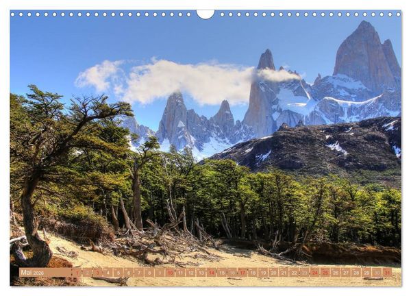 Produktbild: Wildes Patagonien - Abenteuer am Ende der Welt (Wandkalender 2026 DIN A3 quer), CALVENDO Monatskalender