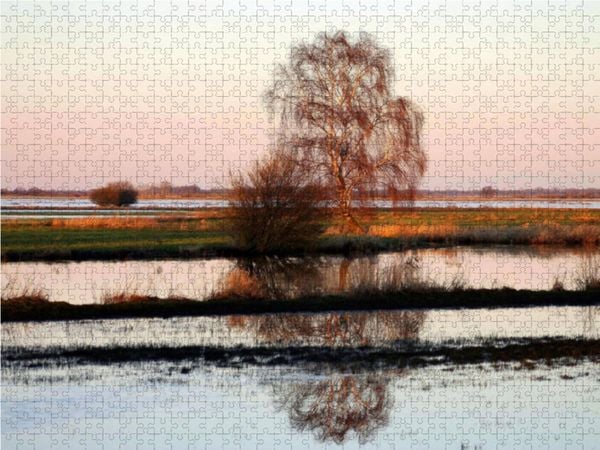 Produktbild: CALVENDO Puzzle Die Hammewiesen in Osterholz- Scharmbeck 1000 Teile Lege-Gr&ouml;&szlig;e 64 x 48 cm Foto-Puzzle Bild von Ulrike Adam