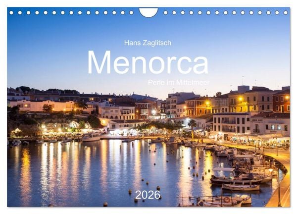Produktbild: Menorca - Perle im MIttelmeer (Wandkalender 2026 DIN A4 quer), CALVENDO Monatskalender