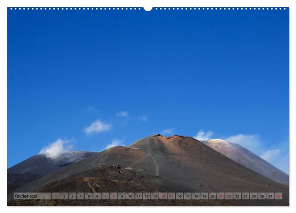 Produktbild: Sicile, la terre d'aventure entre la mer et les volcans (Calendrier mural 2026 DIN A2 vertical) calendrier de bureau