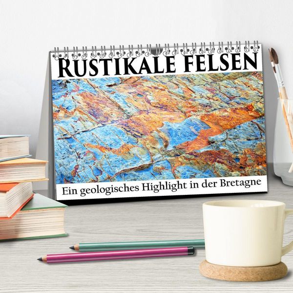 Produktbild: Rustikale Felsen (Tischkalender 2026 DIN A5 quer), CALVENDO Monatskalender