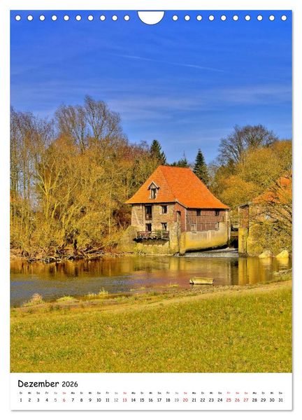 Produktbild: Kreis Coesfeld im M&uuml;nsterland (Wandkalender 2026 DIN A4 hoch), CALVENDO Monatskalender