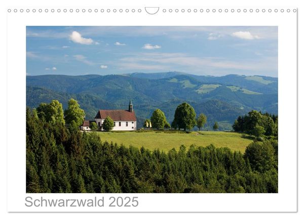 Schwarzwald 2025 (Wandkalender 2025 DIN A3 quer), CALVENDO Monatskalender