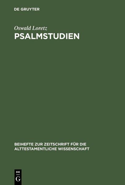 Produktbild: Psalmstudien