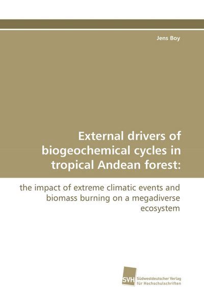 Produktbild: External drivers of biogeochemical cycles in tropical Andean forest:
