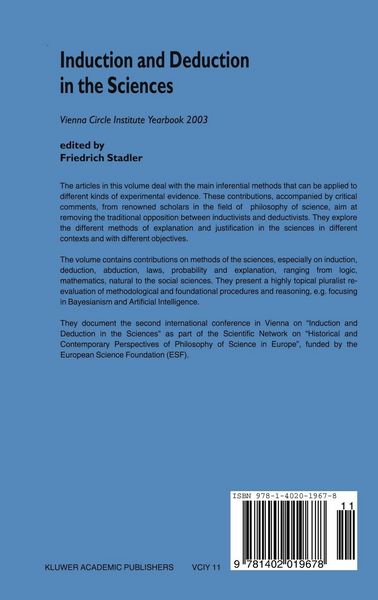 Produktbild: Induction and Deduction in the Sciences