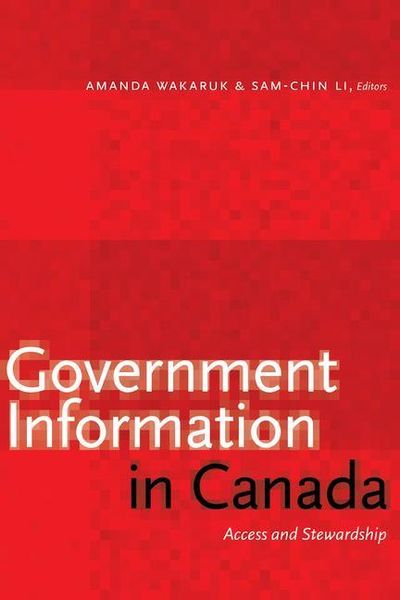Produktbild: Government Information in Canada