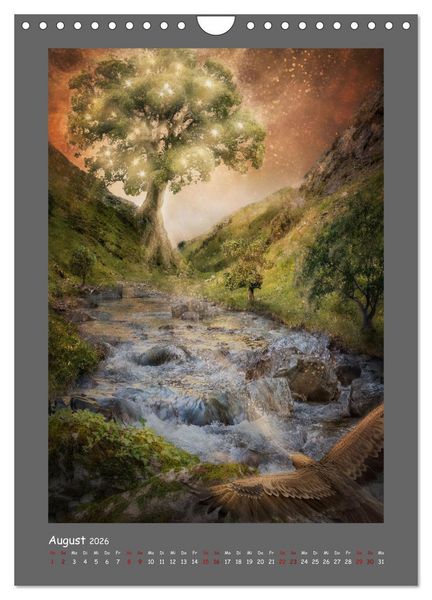 Produktbild: Yggdrasil - Der Baum des Lebens (Wandkalender 2026 DIN A4 hoch), CALVENDO Monatskalender