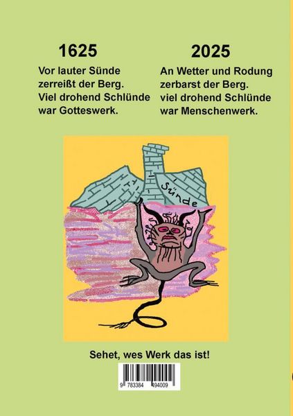 Produktbild: 400 Jahre Bergrutsch Gasseldorf 1625