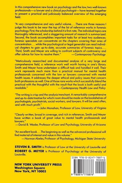 Produktbild: Law, Behavior, and Mental Health