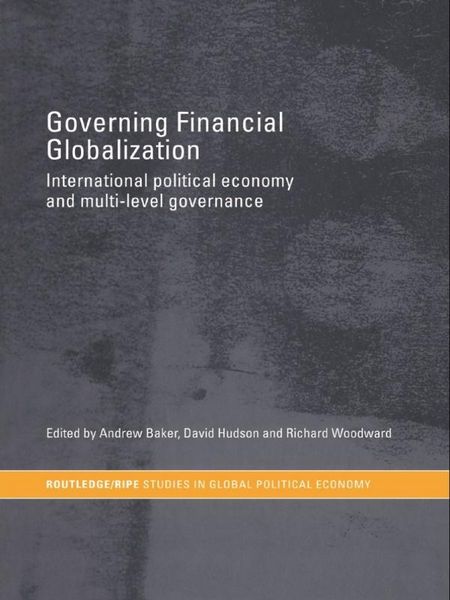 Produktbild: Governing Financial Globalization