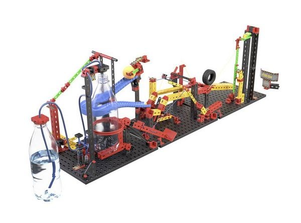 Produktbild: Fischertechnik 569018 - ADVANCED Crazy Reactions, Kettenreaktionen-Baukasten, Konstruktionsspielzeug
