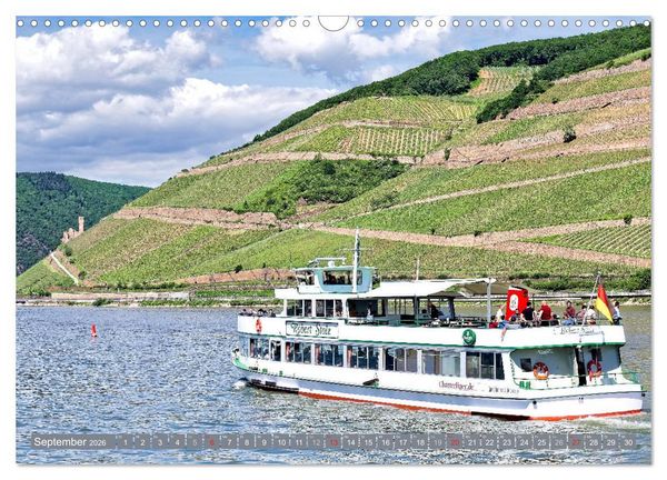 Produktbild: R&uuml;desheim - Rhein, Riesling, Romantik (Wandkalender 2026 DIN A3 quer), CALVENDO Monatskalender