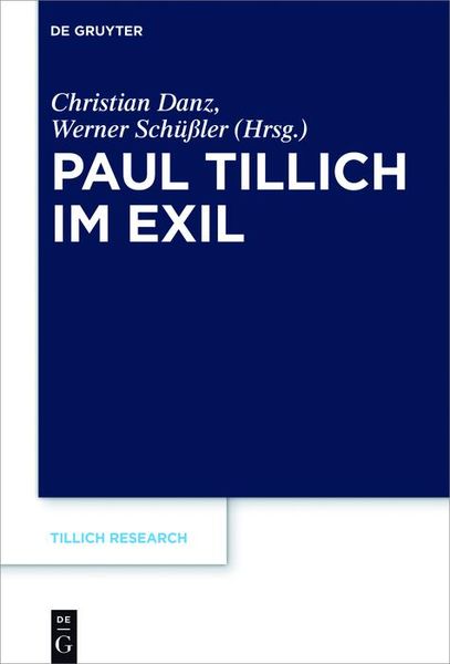 Produktbild: Paul Tillich im Exil