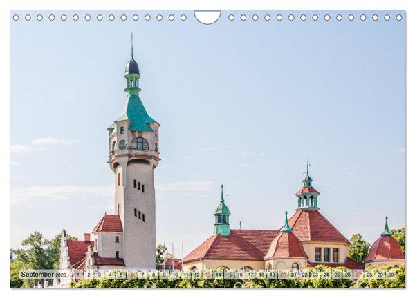 Produktbild: Polnische Dreistadt - Danzig, Gdingen und Seebad Sopot (Wandkalender 2026 DIN A4 quer), CALVENDO Monatskalender