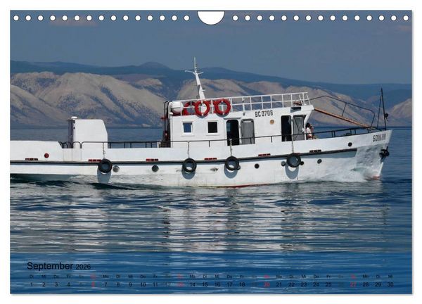 Produktbild: Olchon - Insel im Baikalsee (Wandkalender 2026 DIN A4 quer), CALVENDO Monatskalender