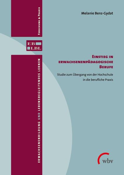 Produktbild: Einstieg in erwachsenenp&auml;dagogische Berufe