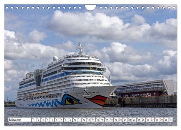 Produktbild: Hamburg - Stadt rund ums Wasser (Wandkalender 2027 DIN A4 quer), CALVENDO Monatskalender