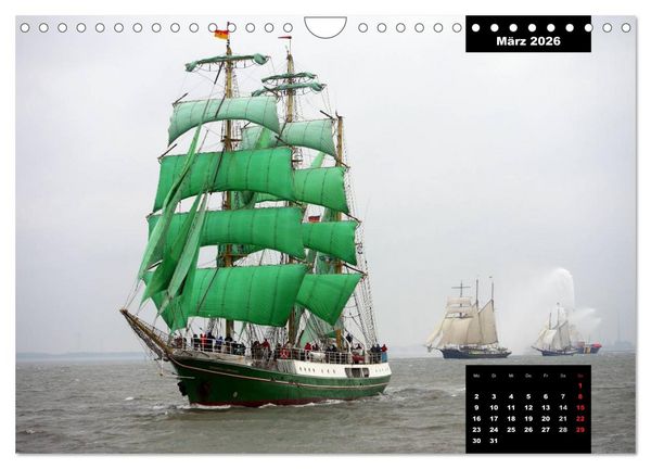 Produktbild: Bitte ein Schiff! (Wandkalender 2026 DIN A4 quer), CALVENDO Monatskalender