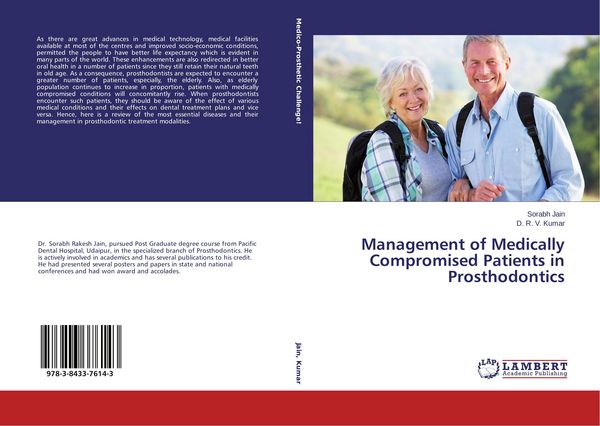 Produktbild: Management of Medically Compromised Patients in Prosthodontics