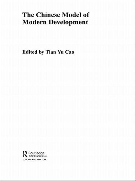 Produktbild: The Chinese Model of Modern Development