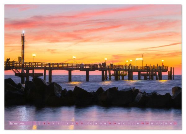 Produktbild: Fischland-Dar&szlig;-Zingst Impressionen einer Halbinsel (Wandkalender 2026 DIN A4 quer), CALVENDO Monatskalender