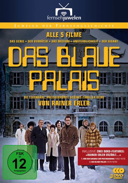 Produktbild: Das blaue Palais - Die komplette Filmreihe (Teil 1-5 inkl. Erler-Doku und Making-of) (Fernsehjuwelen) [3 DVDs]