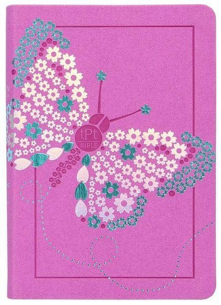 Produktbild: The Passion Translation New Testament (2020 Edition) Youth Girls Butterfly